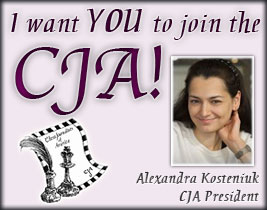 Kosteniuk wants you to join the CJA