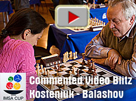 Grandmaster Kosteniuk comments her game against GM Yuri Balashov