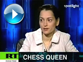 World Champion Alexandra Kosteniuk on Spotlight by Russia TV