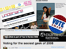 Vote for the sexiest geek