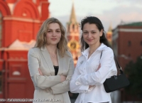 Alexandra and Almira Skripchenko in Moscow