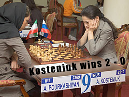 Alexandra beats Pourkashiyan in Nalchik