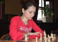 Alexandra plays a match in Breda (Holland)