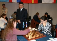 The First round of the WCC 2004 in Elista